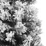 Voir la diapositive 5 : VIDAXL Sapin de Noël artificiel mince flocon de neige vert 120 cm PVC