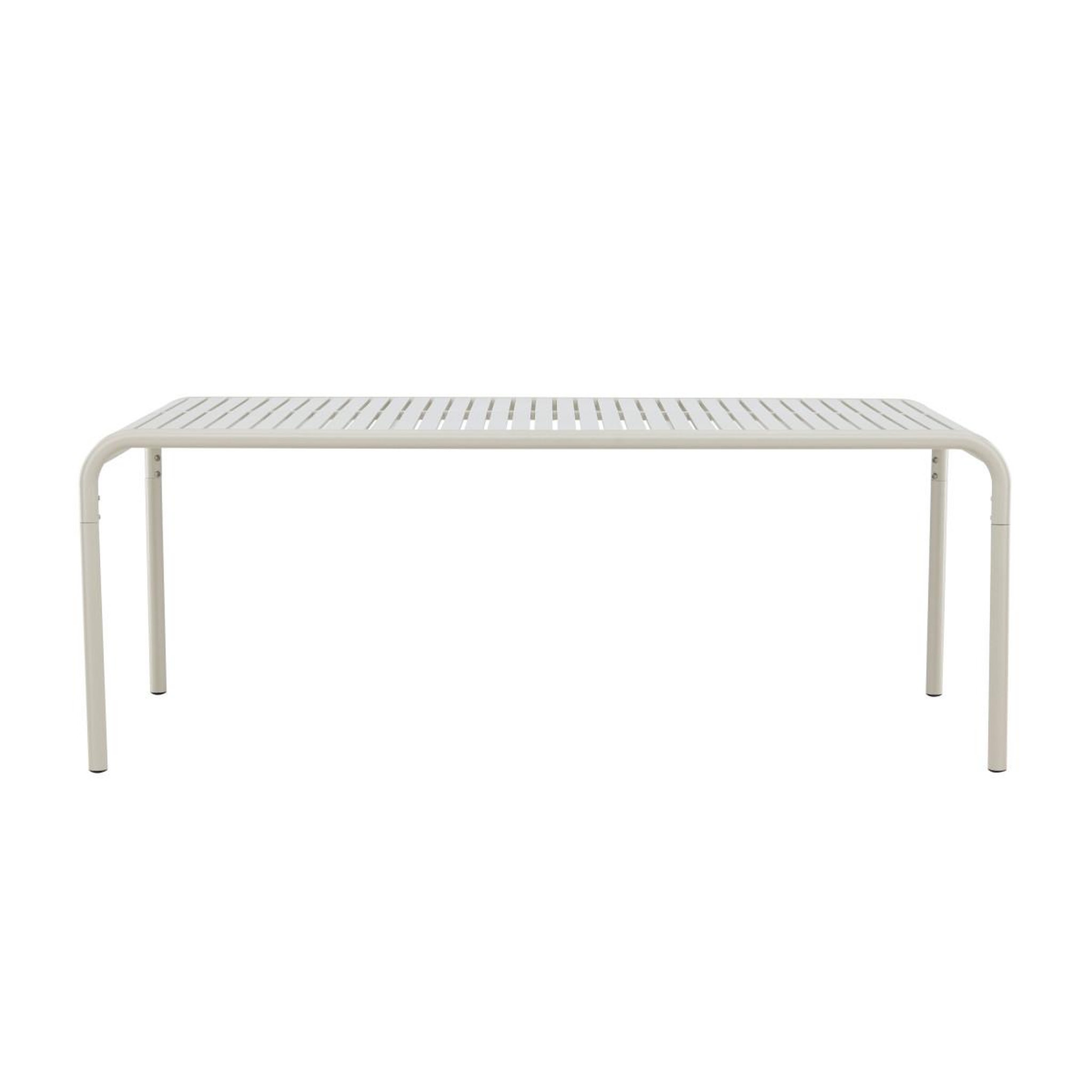 Voir la diapositive 3 : Paris Prix Table de jardin design  borneo  200cm beige