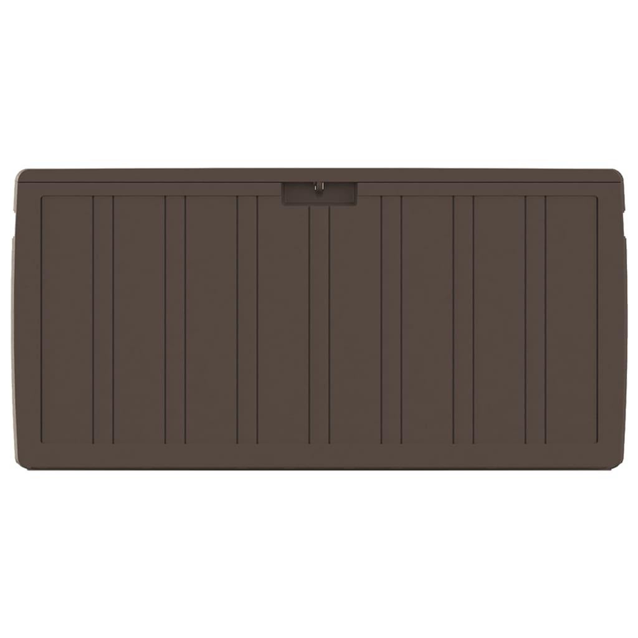 Voir la diapositive 4 : VIDAXL Boîte a coussins marron 117x45,5x57,5 cm 270 l