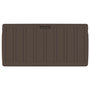 Voir la diapositive 4 : VIDAXL Boîte a coussins Marron 117x45,5x57,5 cm 270 L