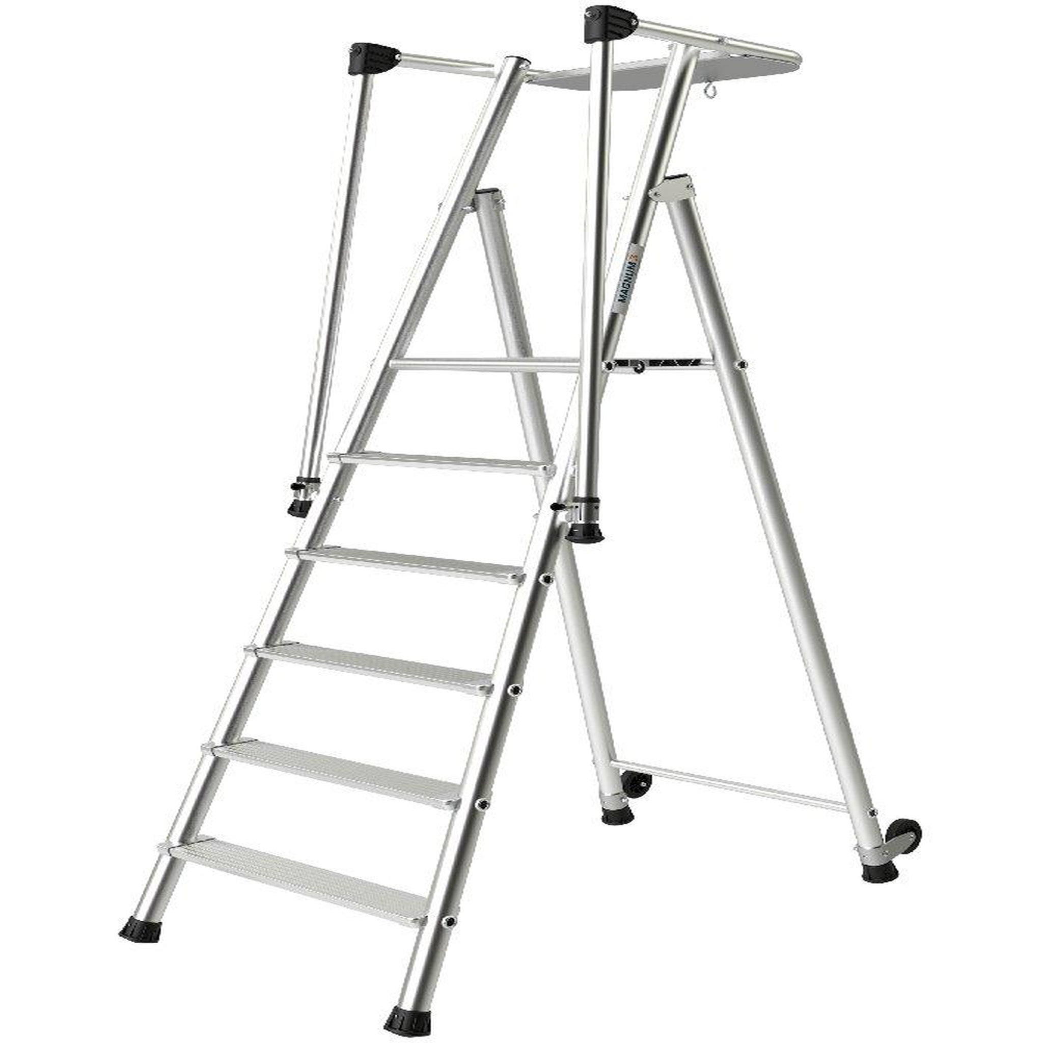 TUBESCA Marchepied MAGNUM 3 - 6 marches - Hauteur de travail 3,42m