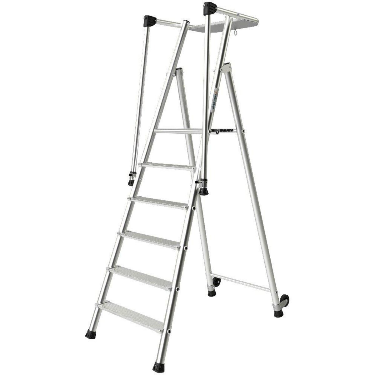 TUBESCA Marchepied MAGNUM 3 - 6 marches - Hauteur de travail 3,42m