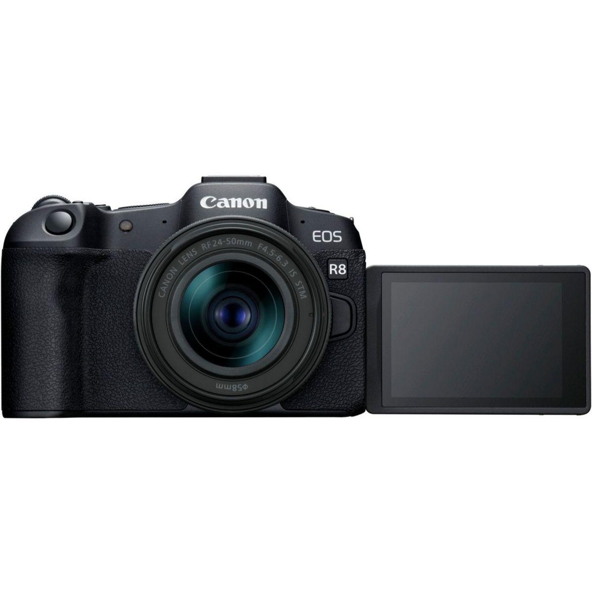 Canon Appareil photo Hybride EOS R8 + RF 24-50mm f/4.5-6.3 IS STM