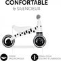 Voir la diapositive 4 : HAUCK Porteur pour tout-petit 1st Ride Three Zebra Blanc