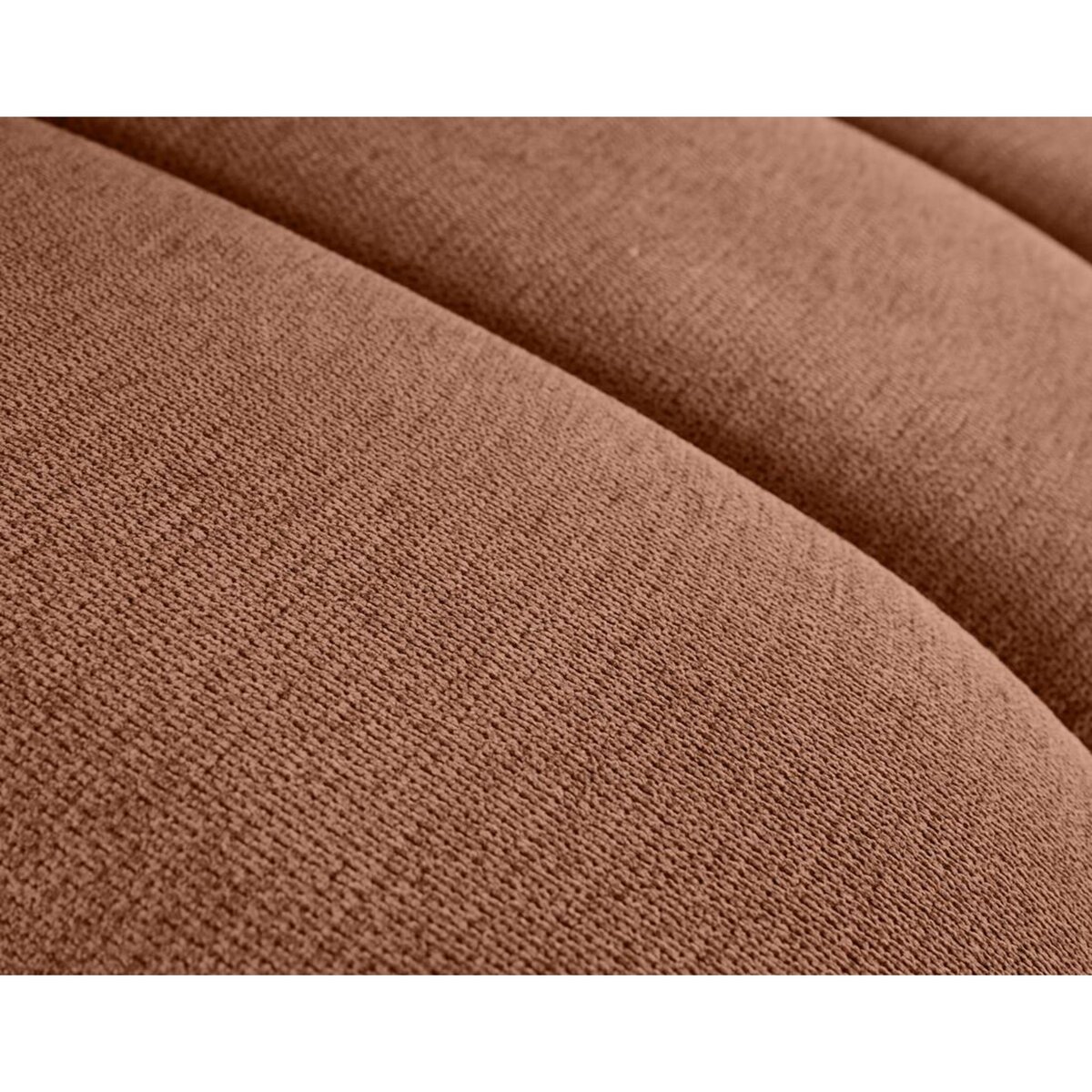 LISA DESIGN Debbie - module d'assise méridienne gauche en tissu texturé