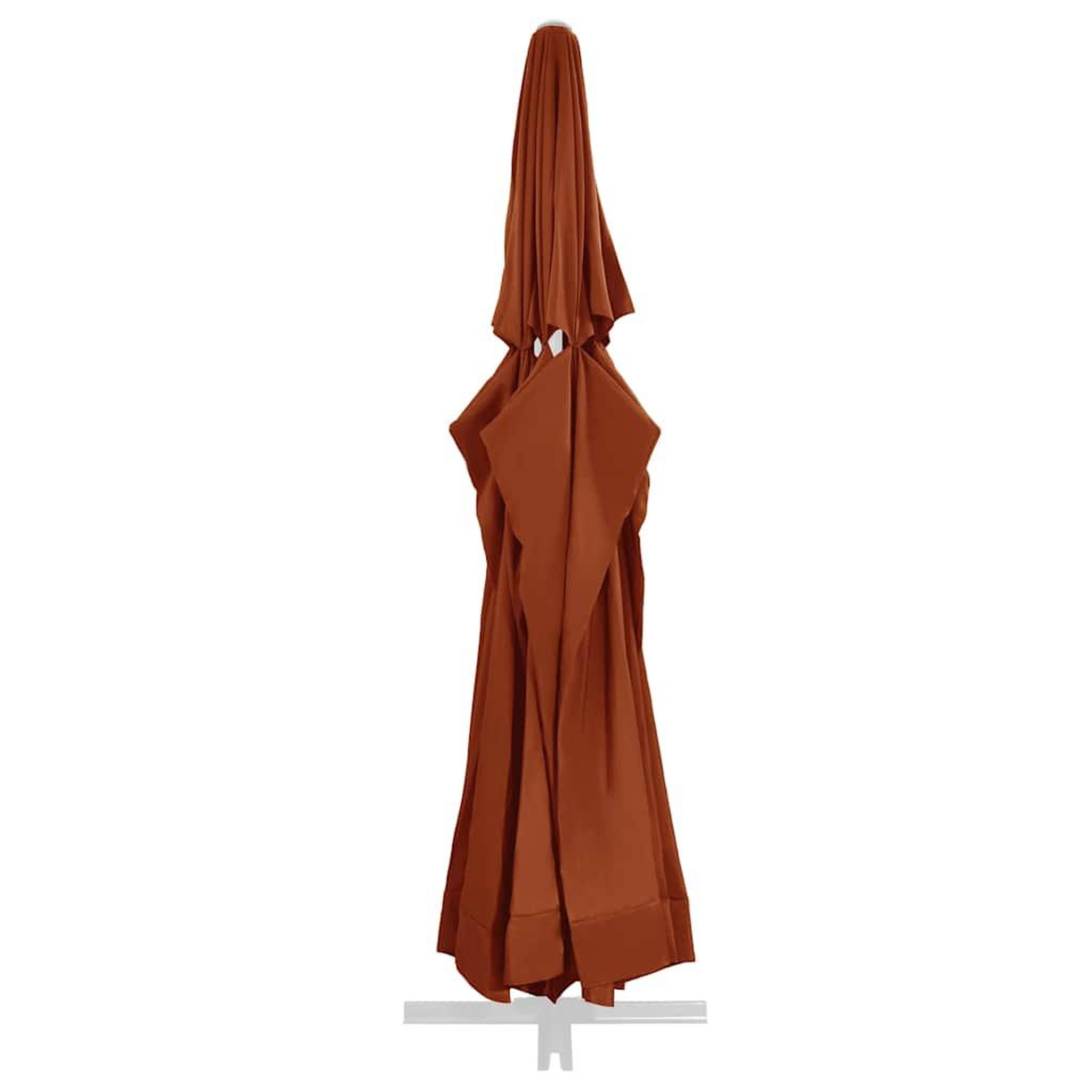 Voir la diapositive 4 : VIDAXL Tissu de remplacement de parasol d'exterieur Terre cuite 610 cm