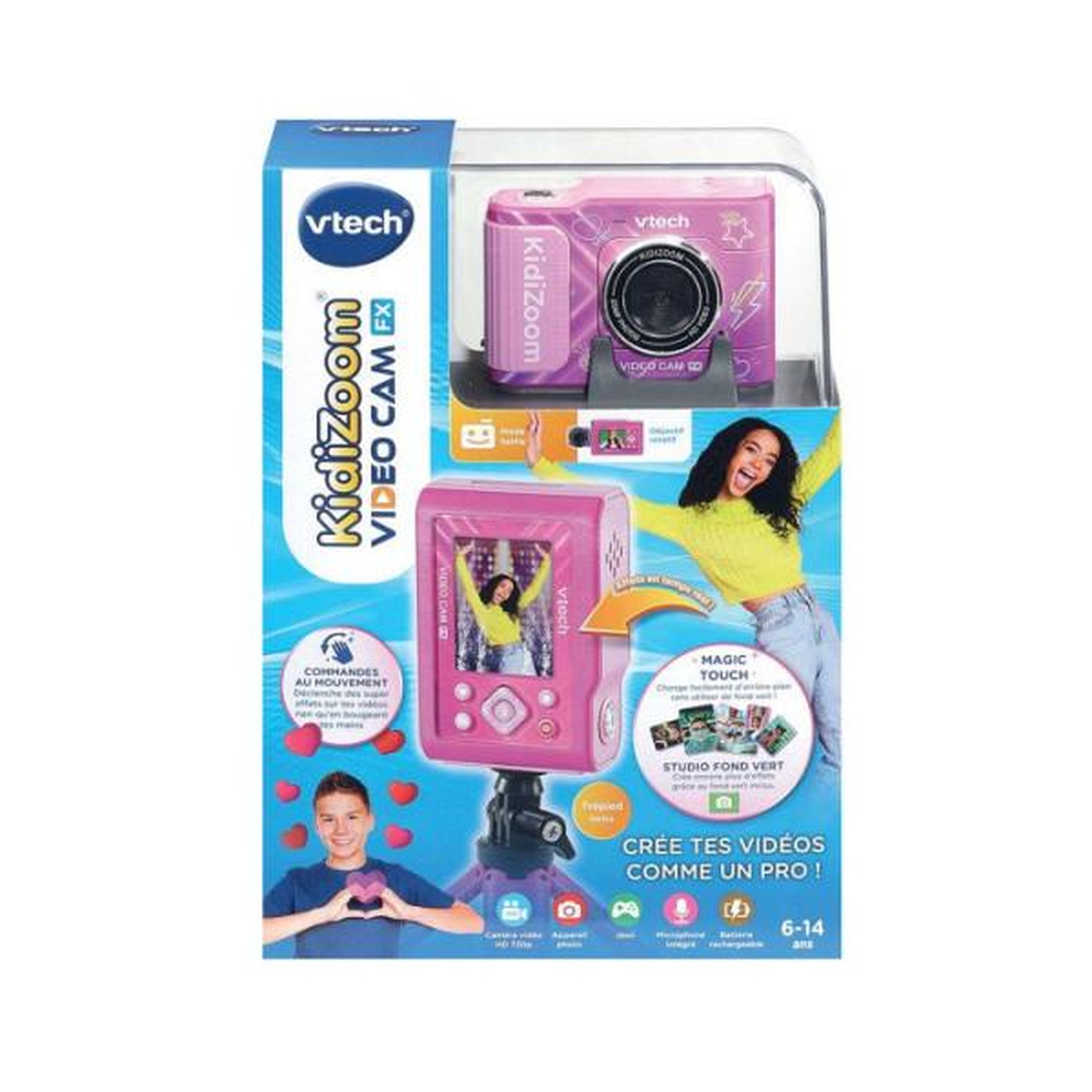 VTECH VTECH - KIDIZOOM VIDEO CAM FX ROSE - Rose