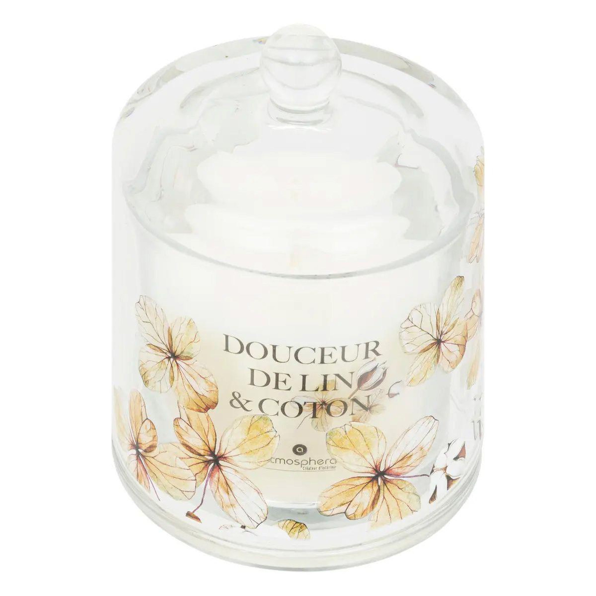 ATMOSPHERA Bougie parfumée  oudy  240g douceur de lin