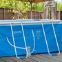 Voir la diapositive 2 : OUTSUNNY Pompe de filtration épurateur à cartouche pour piscine hors sol 3785 L/h 90 W blanc