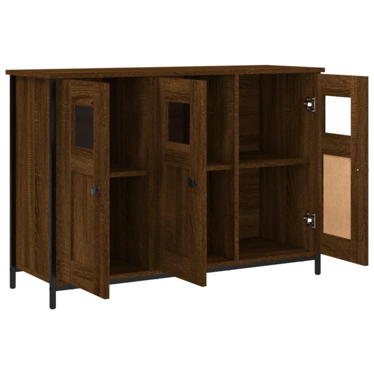 VIDAXL Buffet chene marron 100x35x70 cm bois d'ingenierie