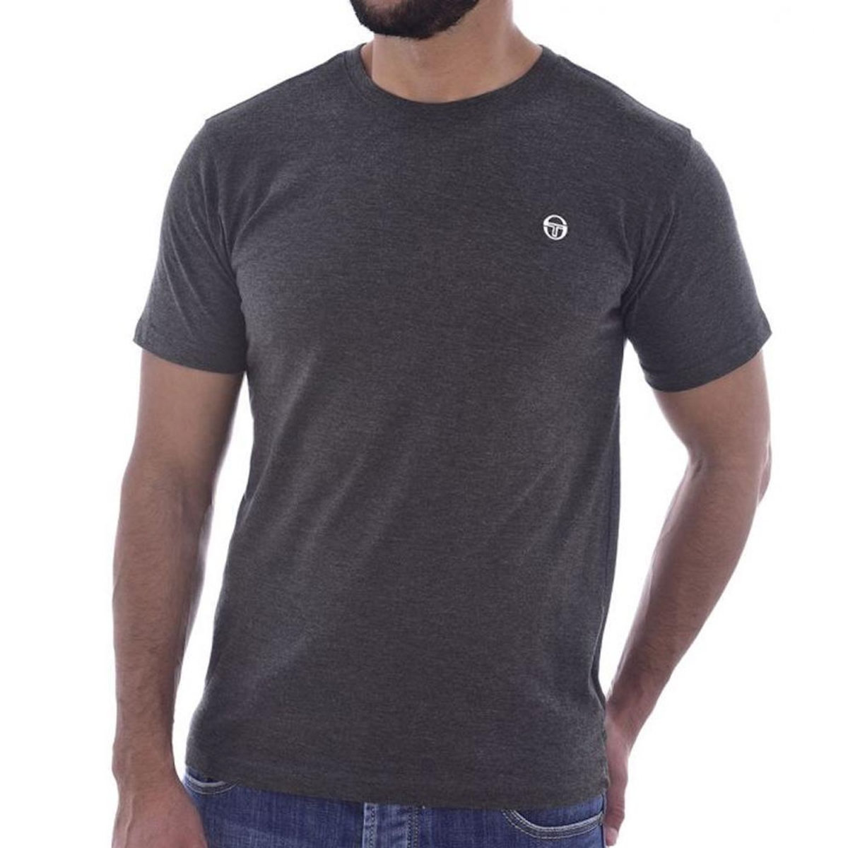 SERGIO TACCHINI T-shirt Gris Foncé Homme Sergio Tacchini Iconic