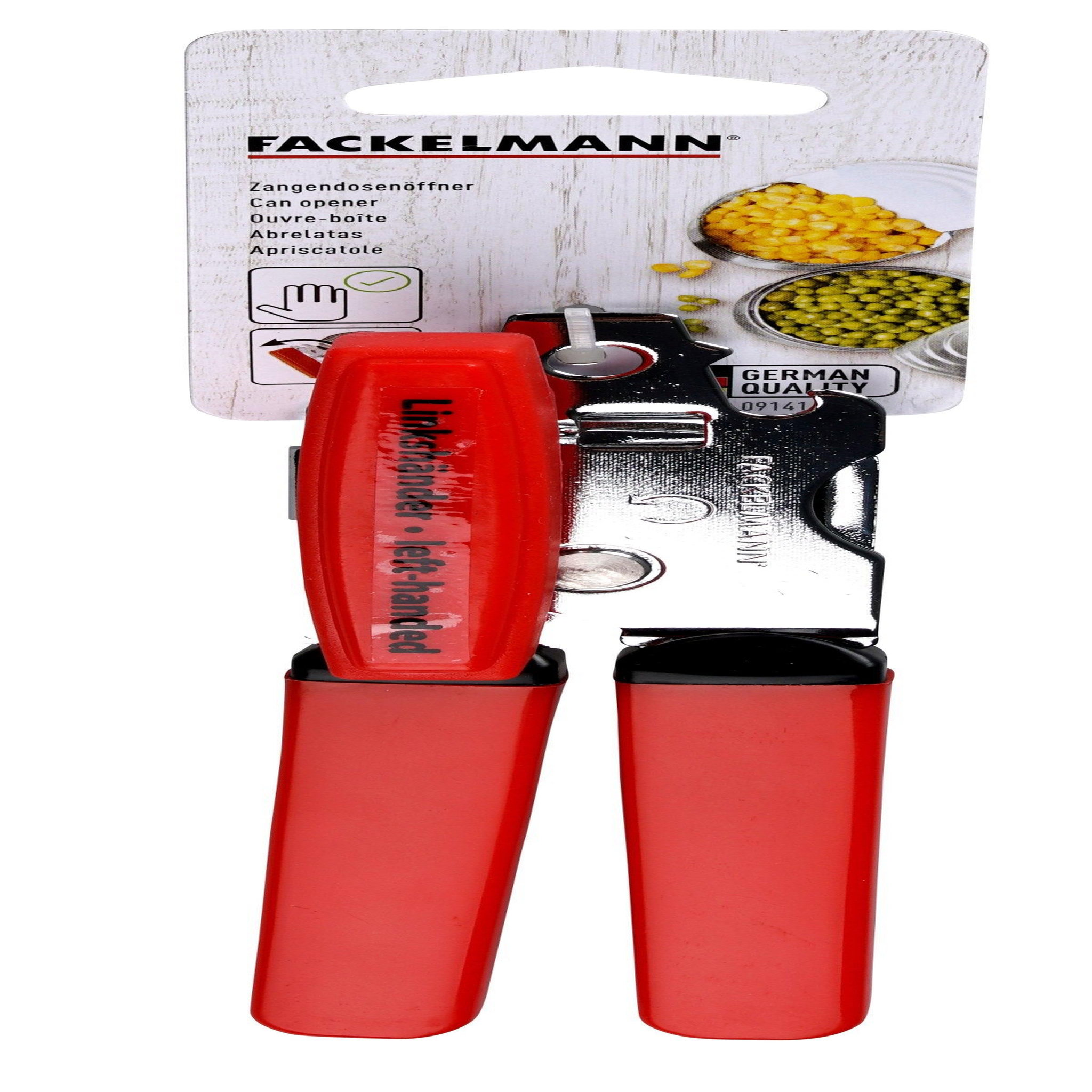 Voir la diapositive 5 : Fackelmann Ouvre boîte 3 en 1 pour gaucher 17 cm fackelmann basic