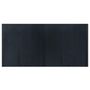 Voir la diapositive 2 : VIDAXL Tapis rectangulaire gris 100x200 cm bambou