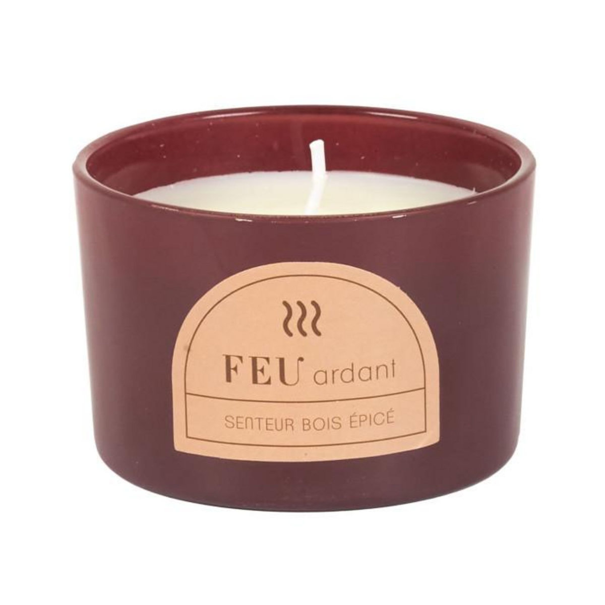 Paris Prix Coffret 4 Bougies Parfumées  Élements  8cm Beige