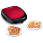 Voir la diapositive 2 : TEFAL Gaufrier, croque monsieur SNACK TIME COLORMANIA Rouge