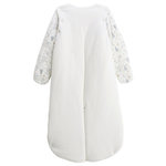 Petit Béguin Turbulette d'hiver en velours avec manches amovibles et jambes séparables Rêverie. Coloris disponibles : Beige