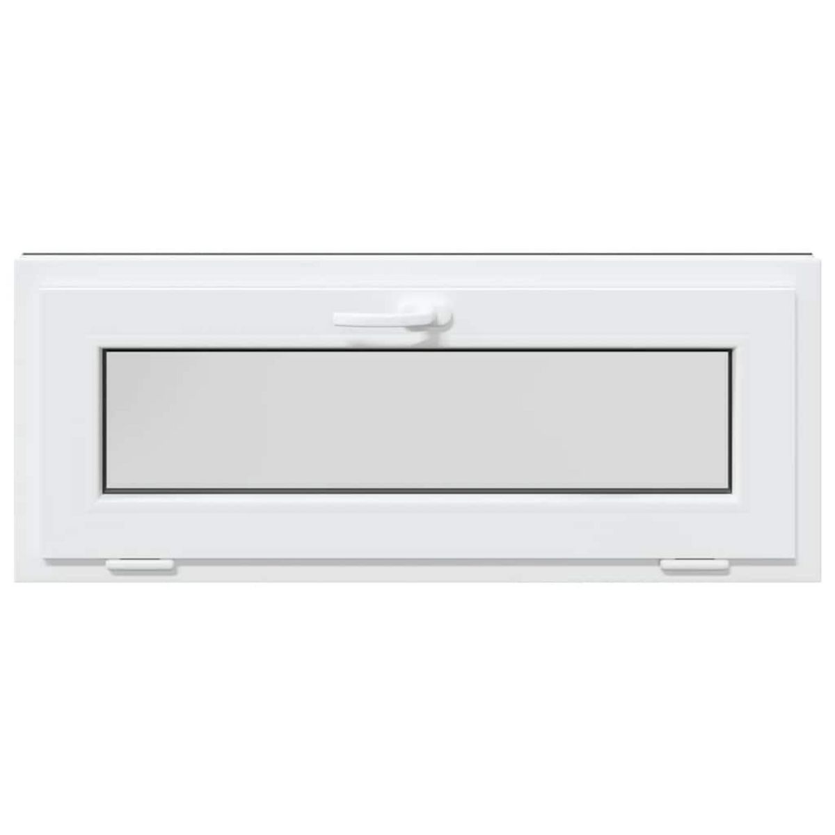 VIDAXL Fenetre de sous-sol RISOR 110x40 cm inclinable anthracite