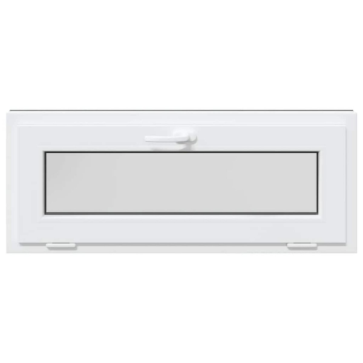 VIDAXL Fenetre de sous-sol RISOR 110x40 cm inclinable anthracite