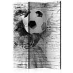 Paris Prix Paravent 3 Volets  Dynamic Football  135x172cm