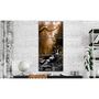 Voir la diapositive 2 : Paris Prix Tableau Imprimé  Small Waterfall  60x120cm