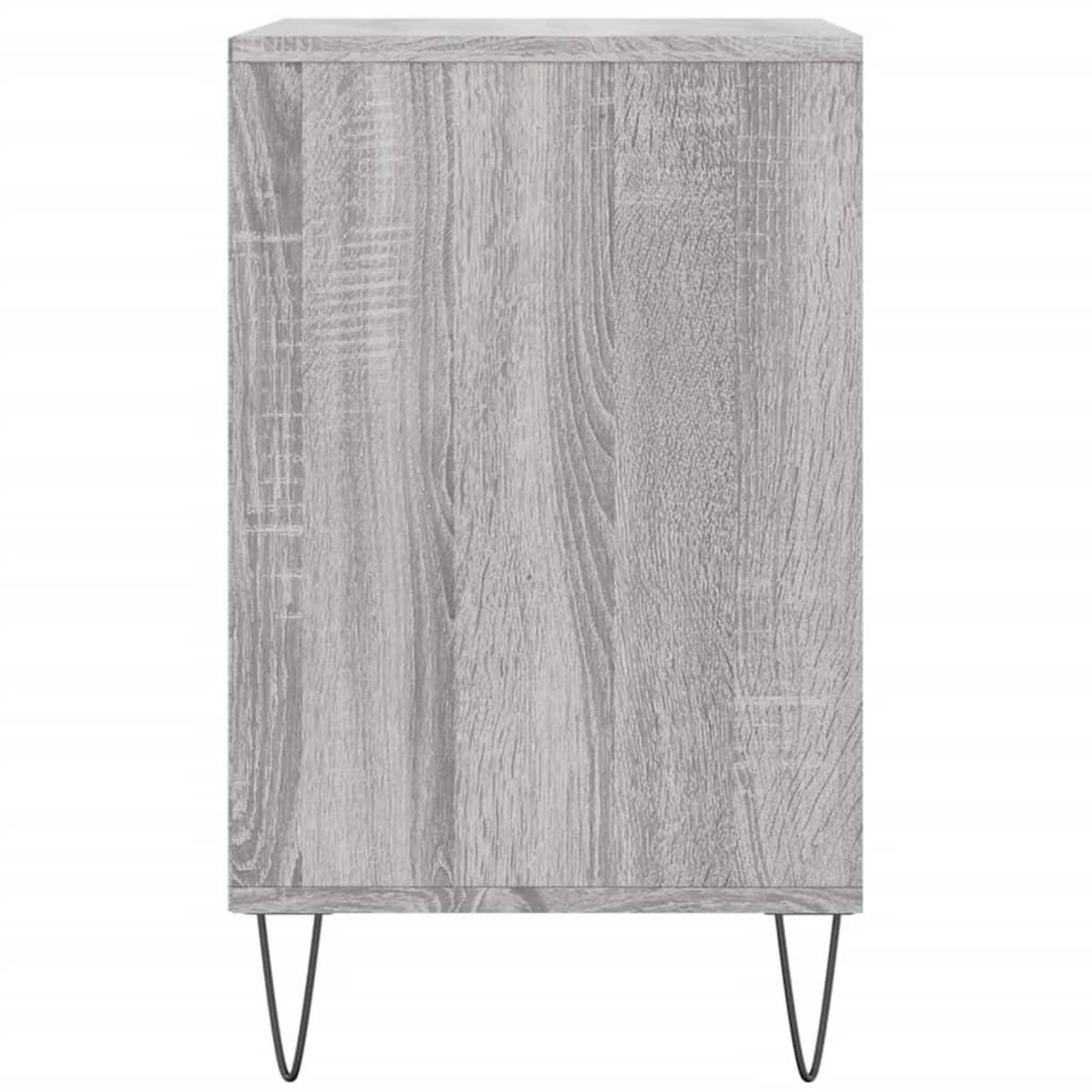 Voir la diapositive 5 : VIDAXL Armoire a chaussures Sonoma gris 102x36x60 cm Bois d'ingenierie