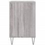 Voir la diapositive 5 : VIDAXL Armoire a chaussures Sonoma gris 102x36x60 cm Bois d'ingenierie