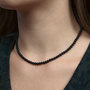 Voir la diapositive 2 : SLOYA Collier Serena en pierres Obsidienne