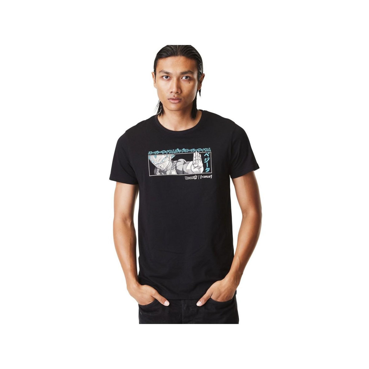 CAPSLAB T-Shirt homme Dragon Ball Super Vegeta