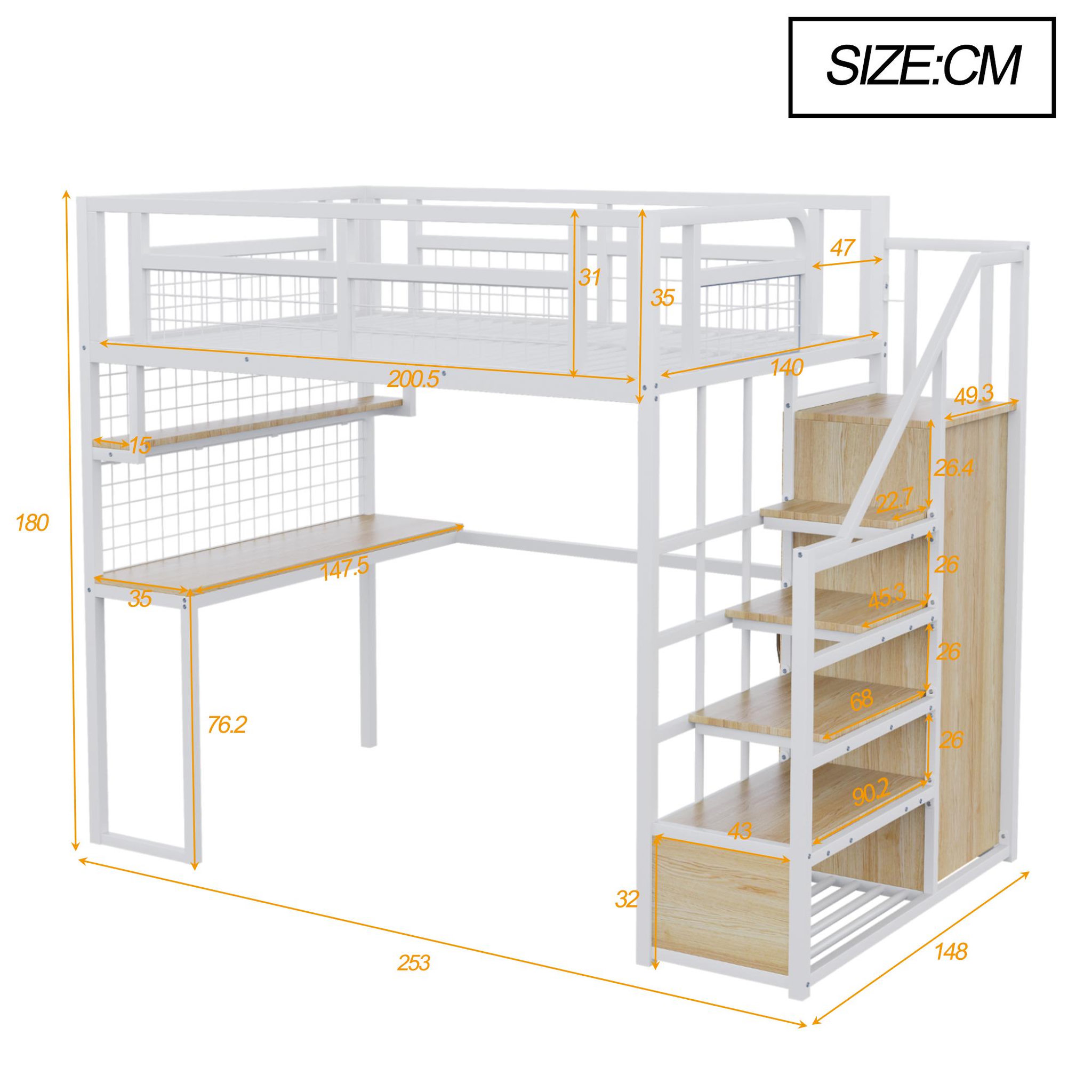 Voir la diapositive 3 : MERAX Lit mezzanine