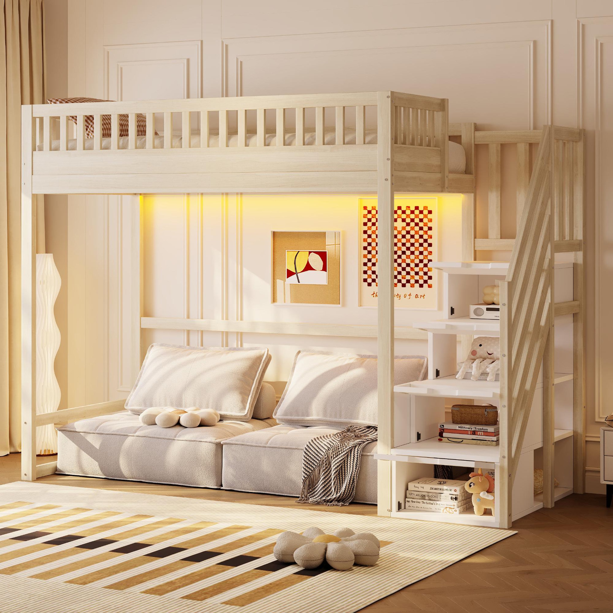 Voir la diapositive 4 : MERAX Lit mezzanine