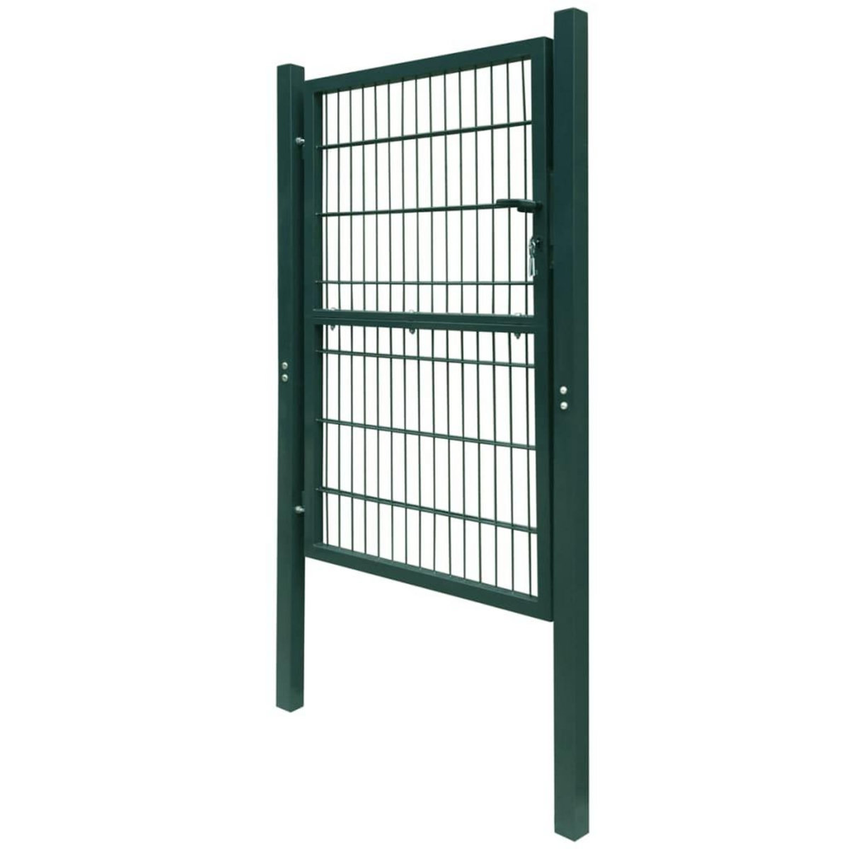 VIDAXL Portillon Acier 106x248 cm Vert