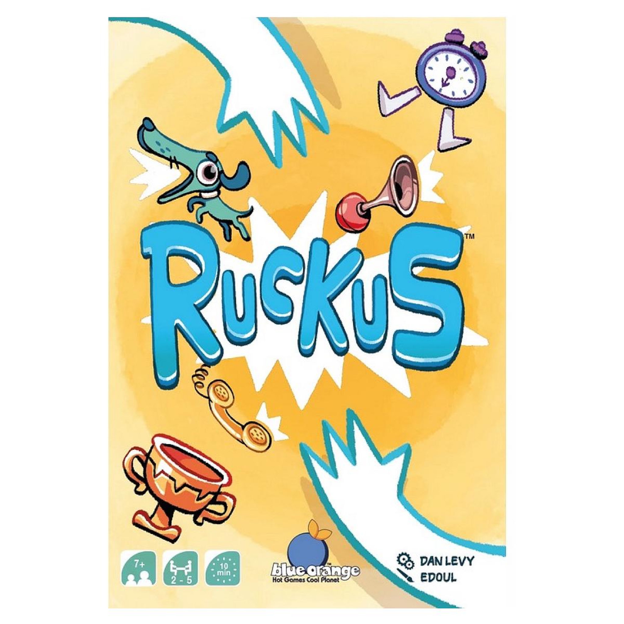 Voir la diapositive 2 : Blue orange Ruckus - Jeu de rapidite et observation