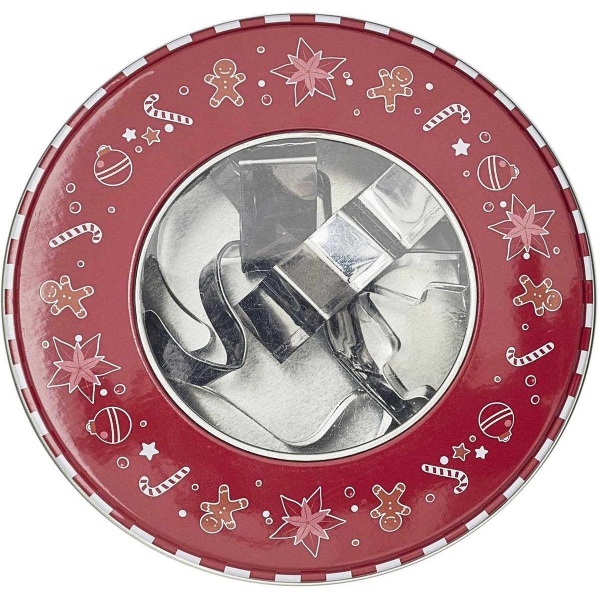 The Home Deco Factory Emporte pièces Noel x10 boite metal