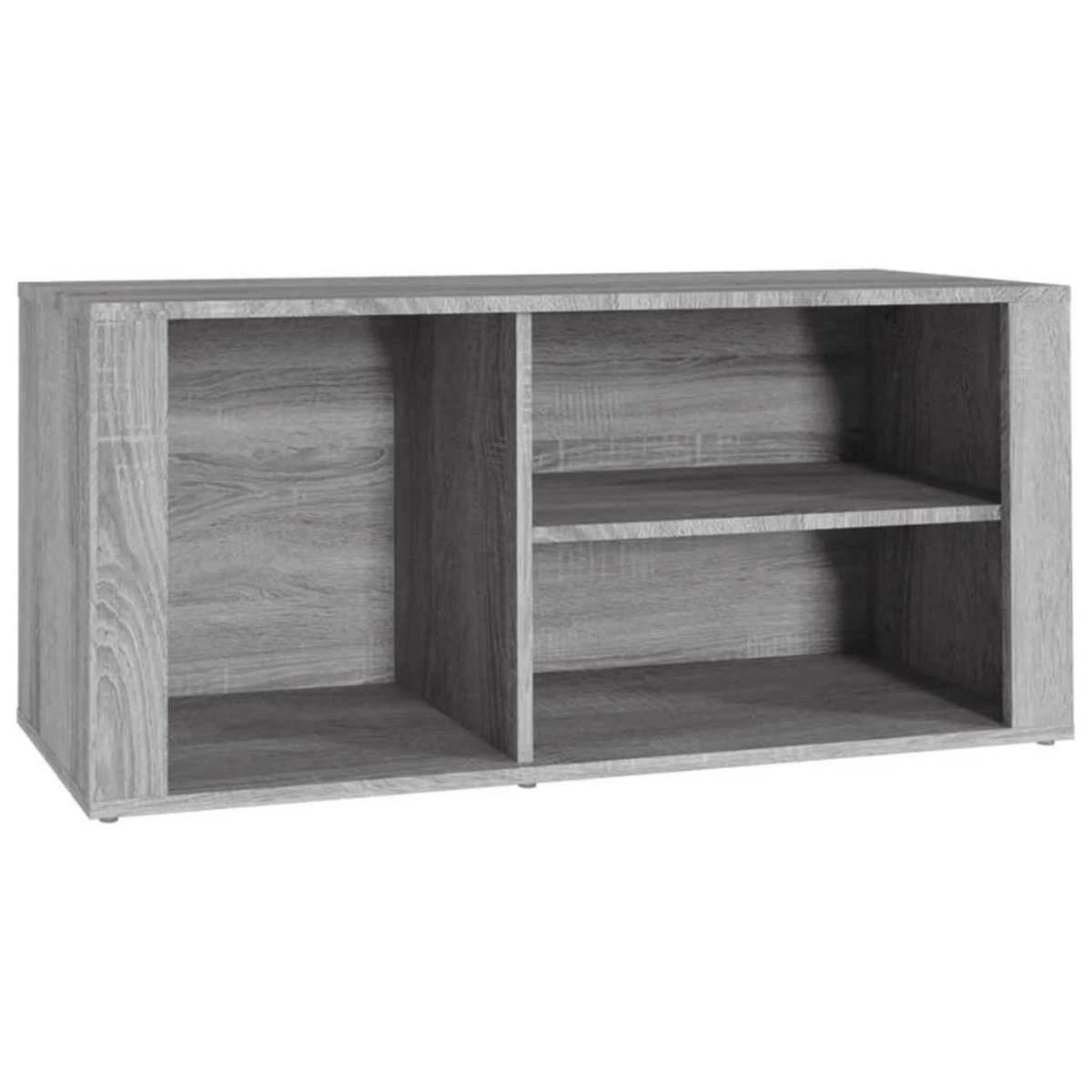 VIDAXL Armoire a chaussures Sonoma gris 100x35x45 cm Bois d'ingenierie