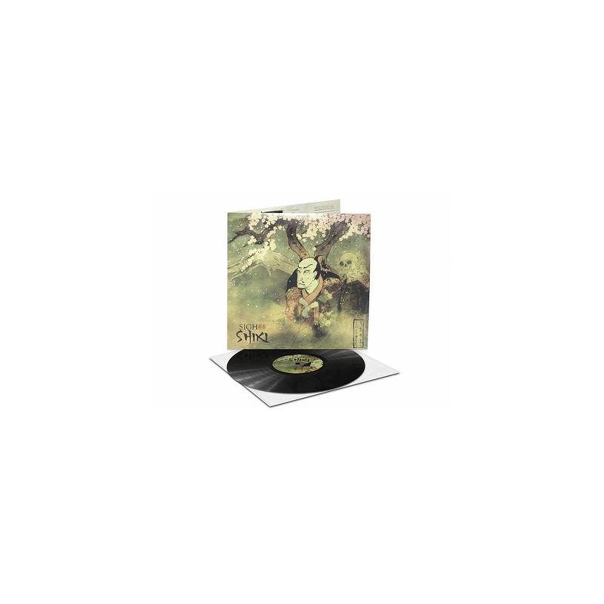 Album vinyle sigh shiki en noir 33t, édition peaceville, 1 disque