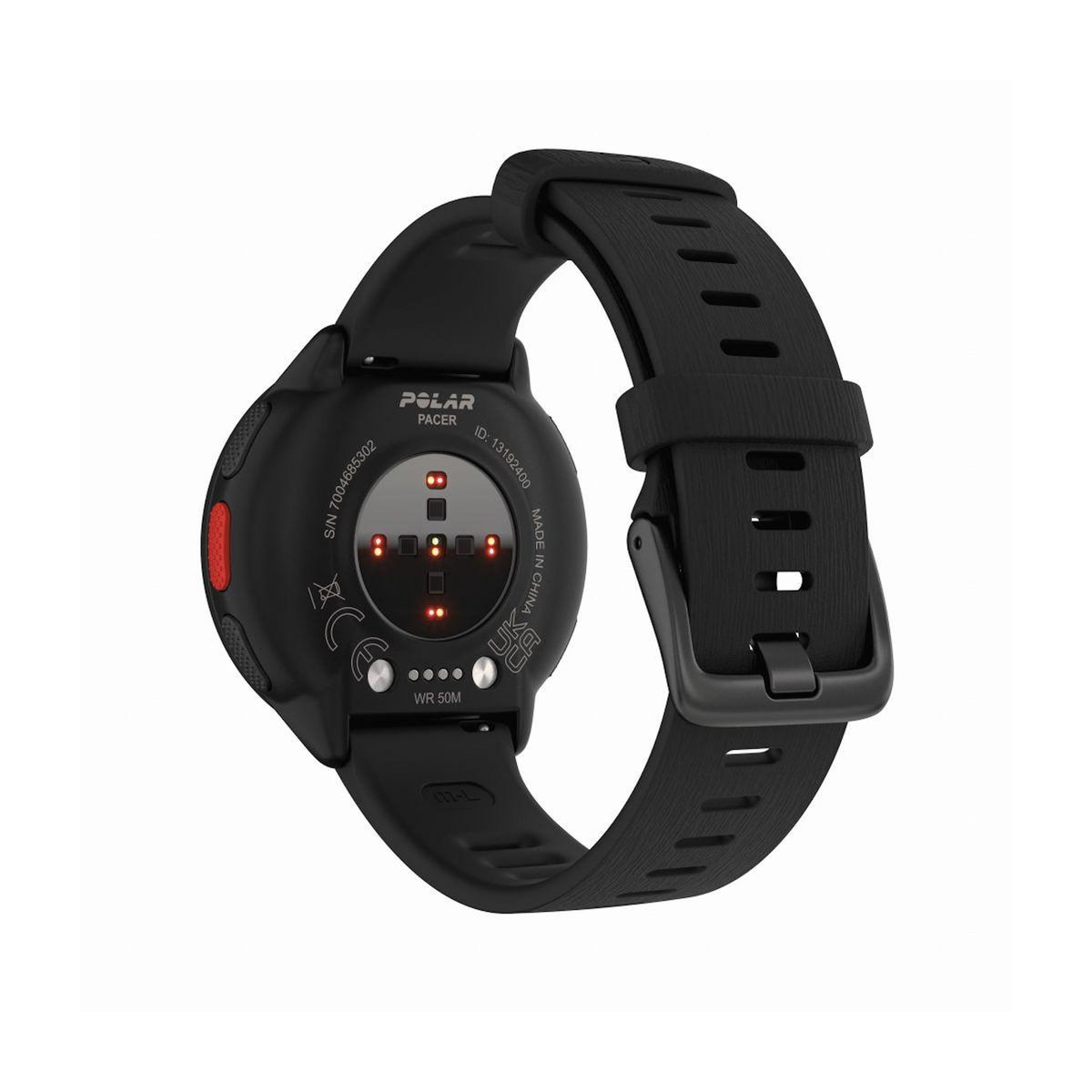 POLAR Montre sport Pacer Night Black S-L