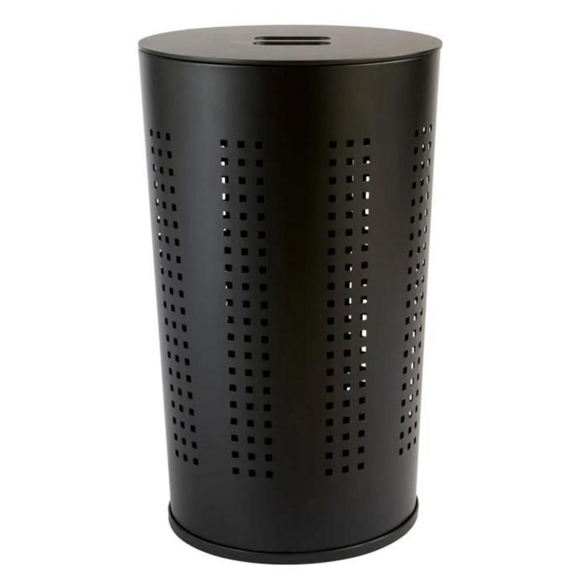 FIVE Corbeille à Linge en Métal  Glass  45L Noir