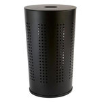 FIVE Corbeille à Linge en Métal  Glass  45L Noir