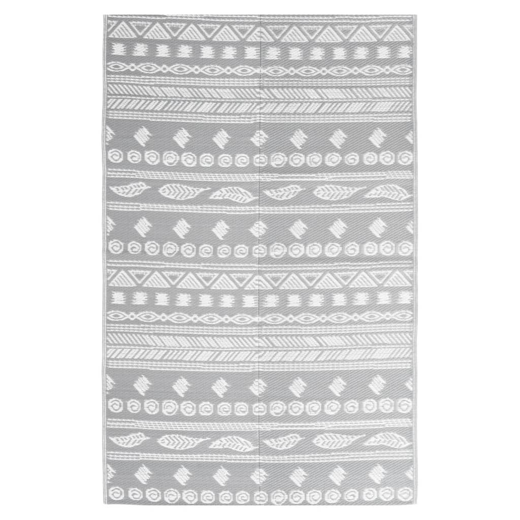 Voir la diapositive 2 : VIDAXL Tapis d'exterieur ARAKIL Gris 140x200 cm PP