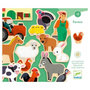Voir la diapositive 2 : Djeco Farmix, pieces aimantees sur le theme de la ferme
