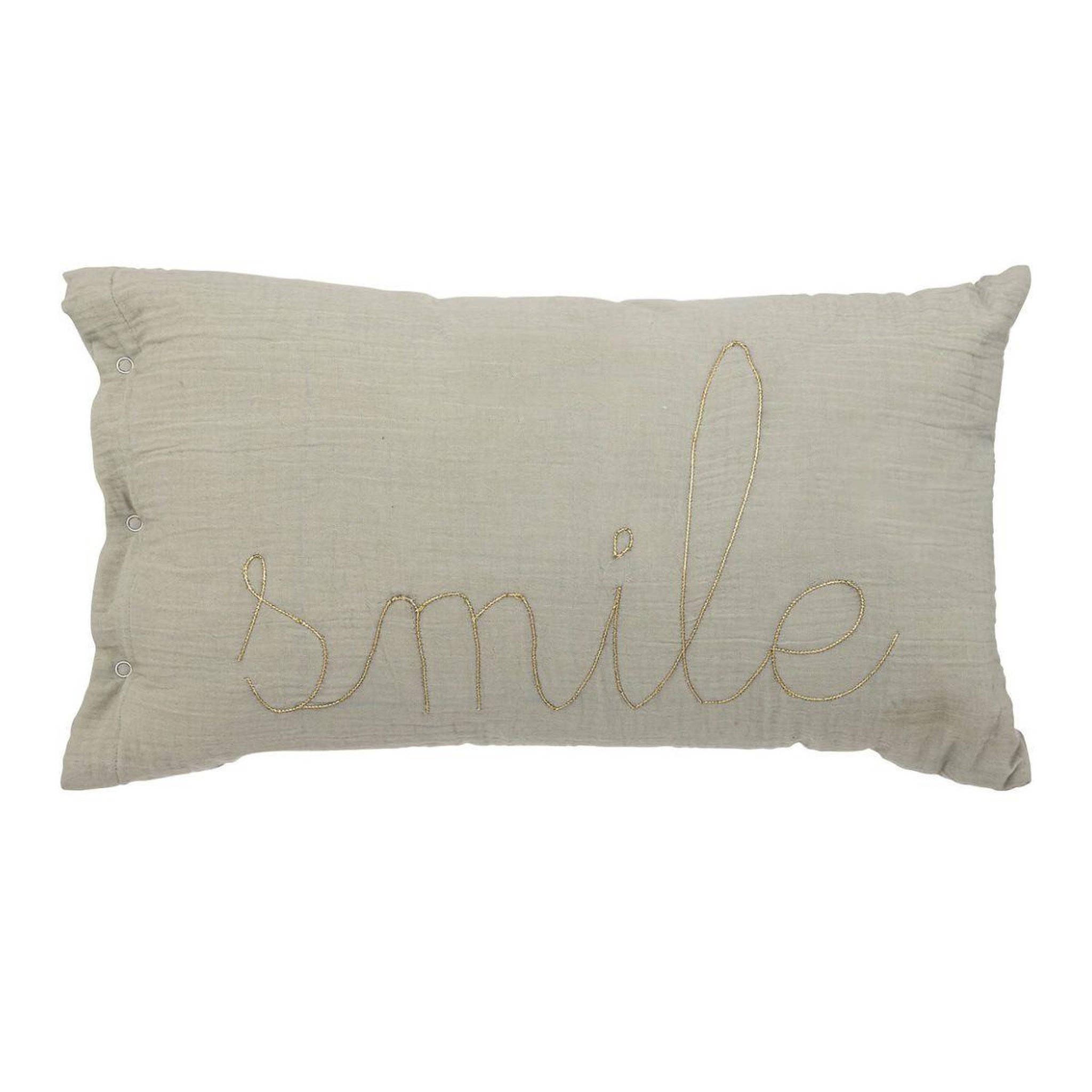 Voir la diapositive 1 : Atmosphera Kids Coussin déco  lili  30x50cm vert
