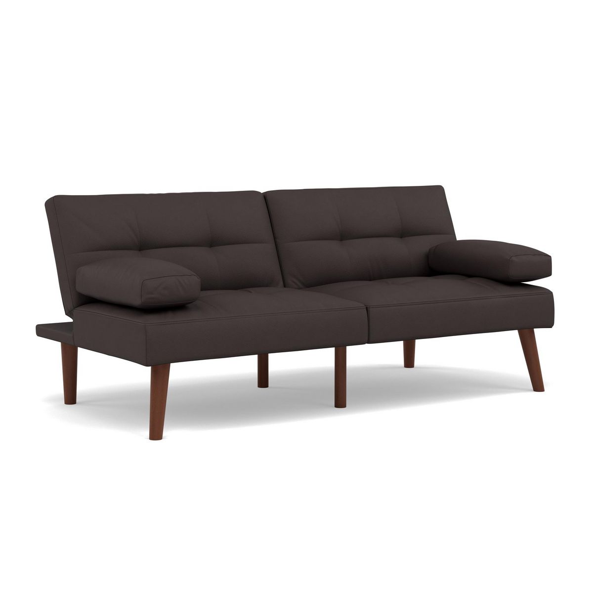 BEST MOBILIER Philae - canapé convertible clic-clac 2 places - en simili