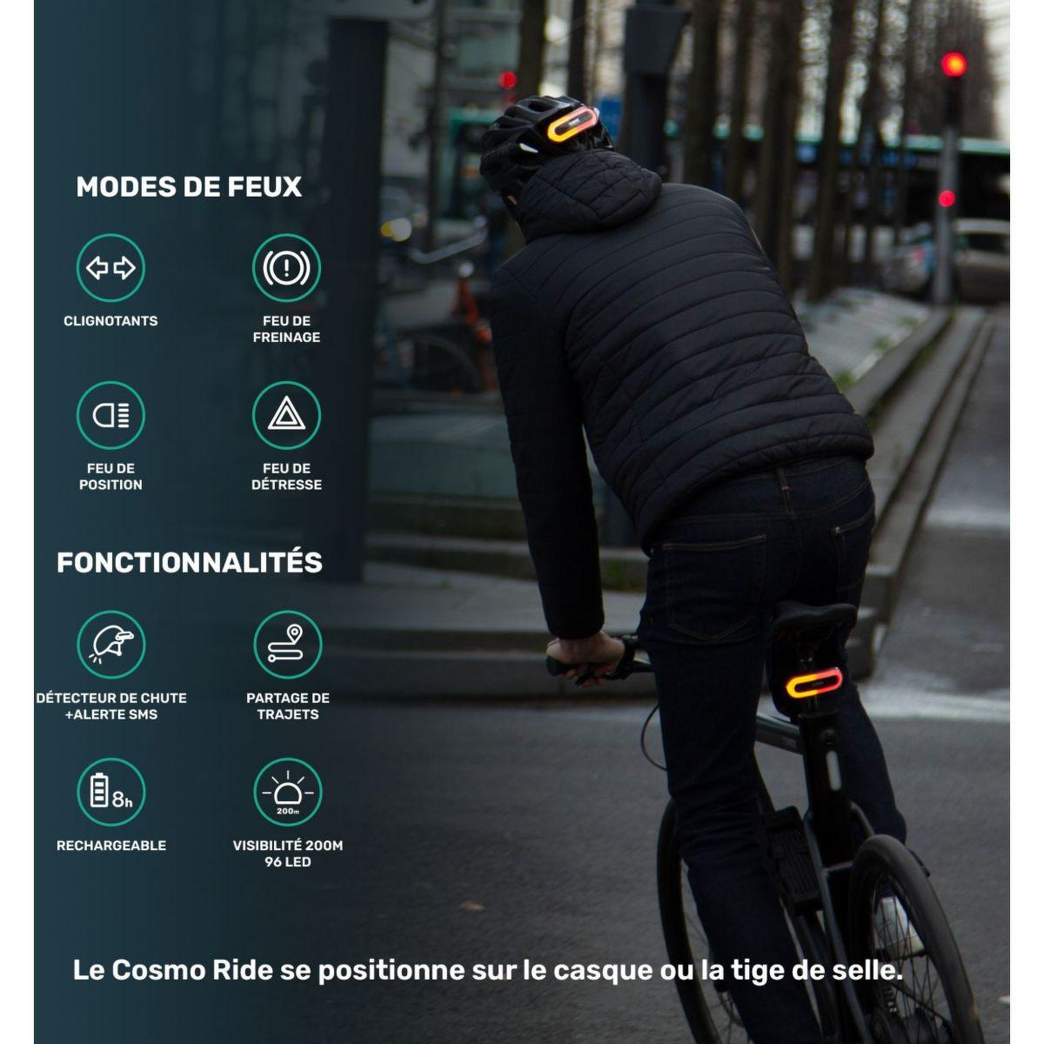 Voir la diapositive 3 : COSMO CONNECTED Lumière Cosmo Ride