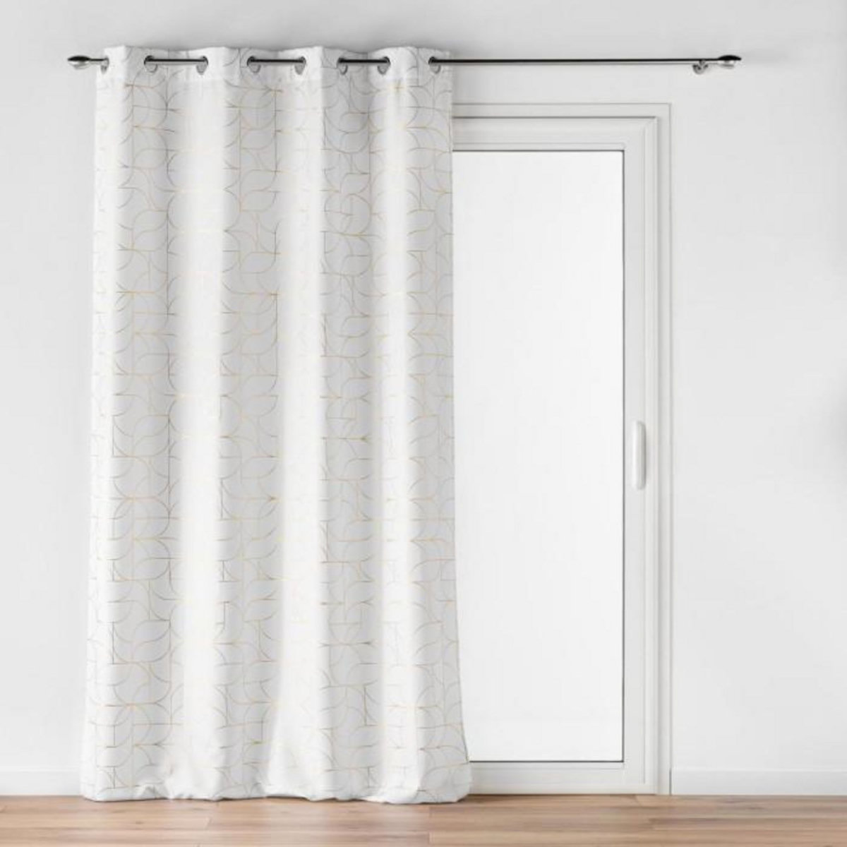 Paris Prix Rideau à Œillets  Louxor  140x260cm Blanc