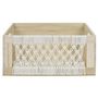 Voir la diapositive 2 : Paris Prix Lot de 3 Caisses Gigognes  Boho  35cm Beige