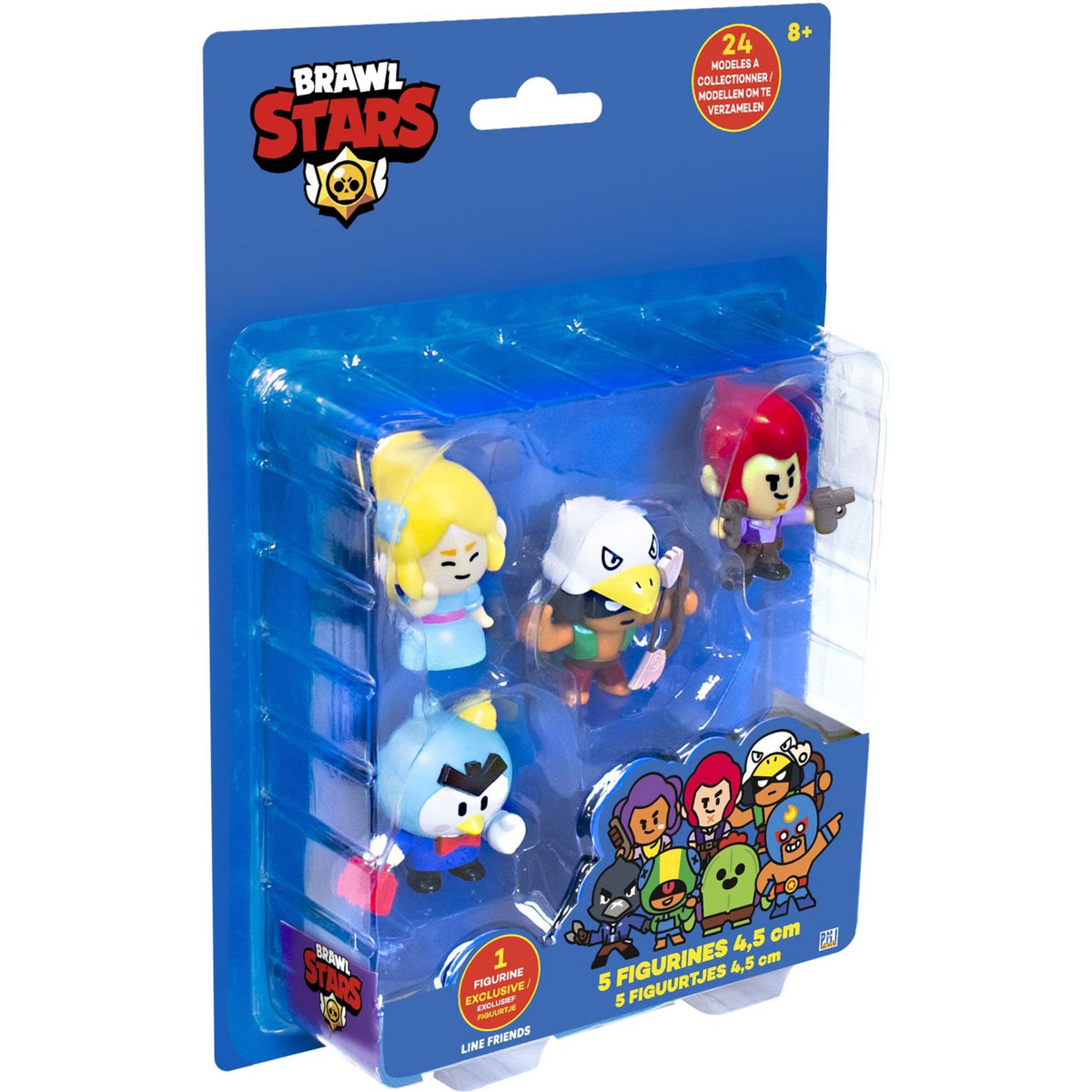 LANSAY Brawl Stars 5 Figurines 4,5cm #2