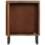 Voir la diapositive 4 : VIDAXL Table de chevet 40x30x50 cm Bois de manguier massif
