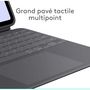 Voir la diapositive 4 : Logitech Etui Combo Touch iPad Pro 13''(M4) Graphite