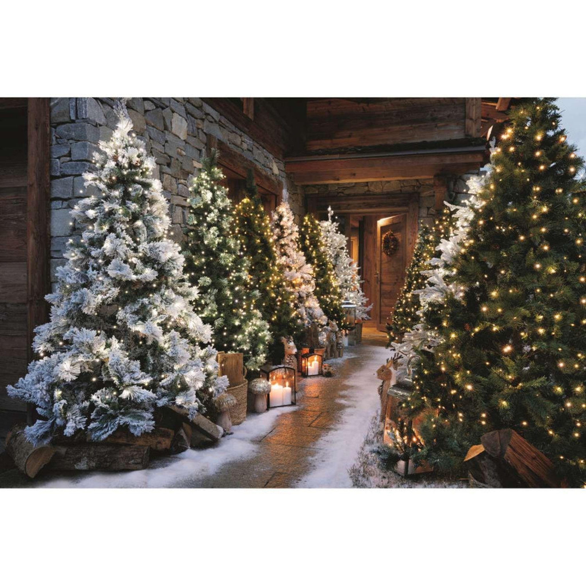 Voir la diapositive 2 : FEERIC LIGHT & CHRISTMAS Sapin de noël artificiel blooming - h. 300 cm - vert