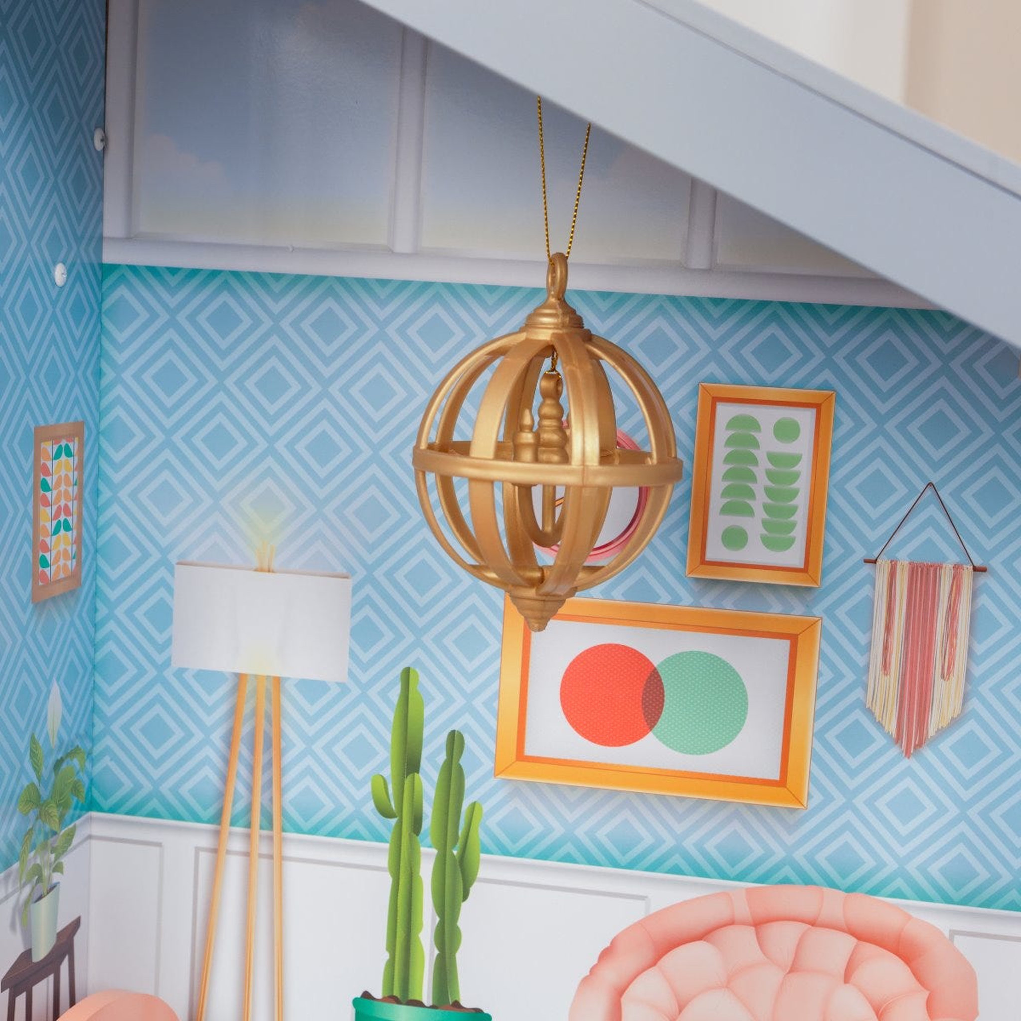 Voir la diapositive 7 : Kidkraft Maison de poupées en bois - Emily